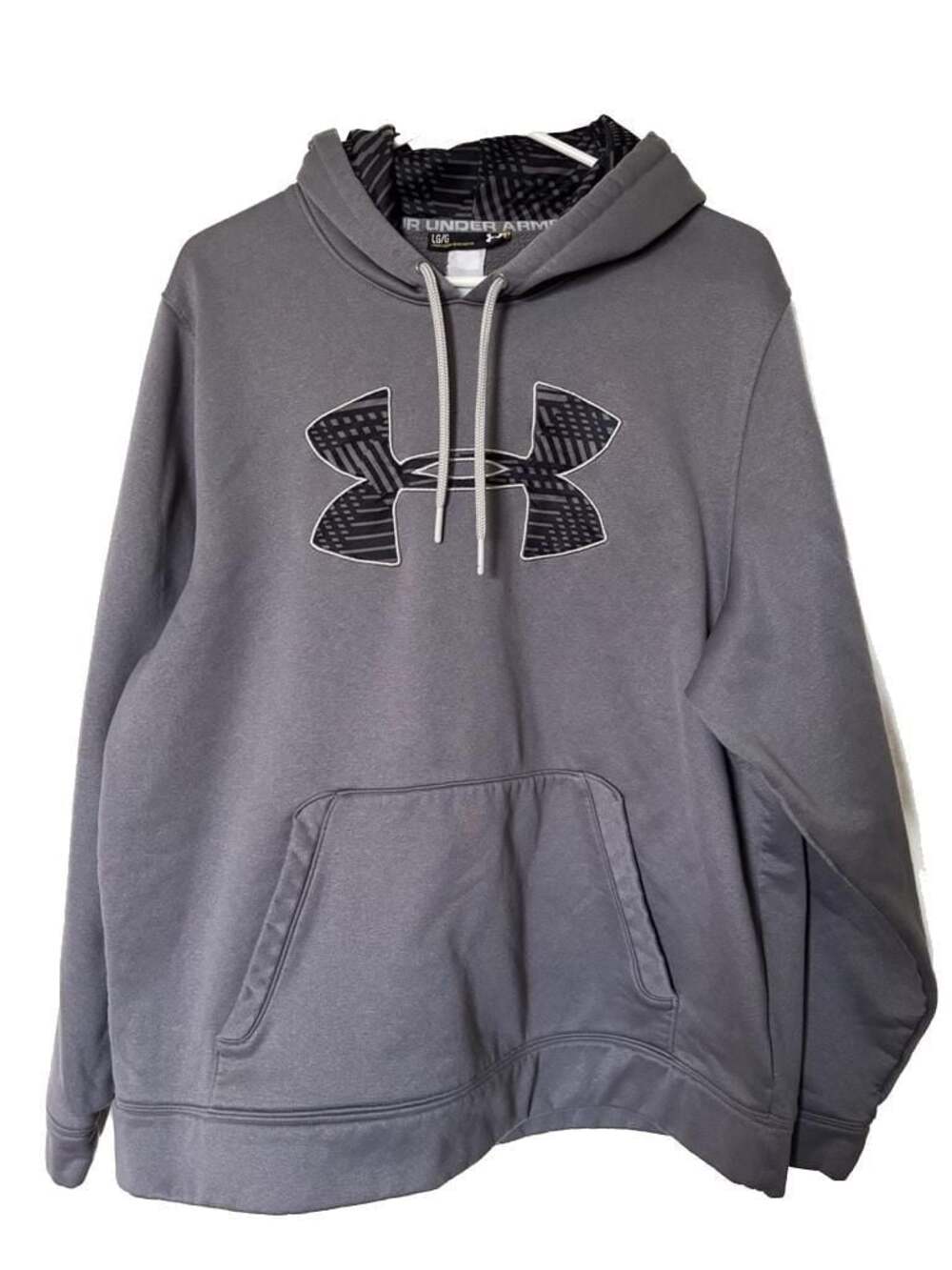 Under Armour Men's Storm Fleece Loose Fit Pullover Hoodie - Gray